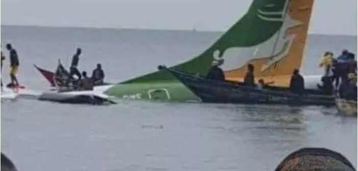 तंजानिया में यात्री विमान के लेक विक्टोरिया में गिरने से 19 लोगों की हुई मौत
